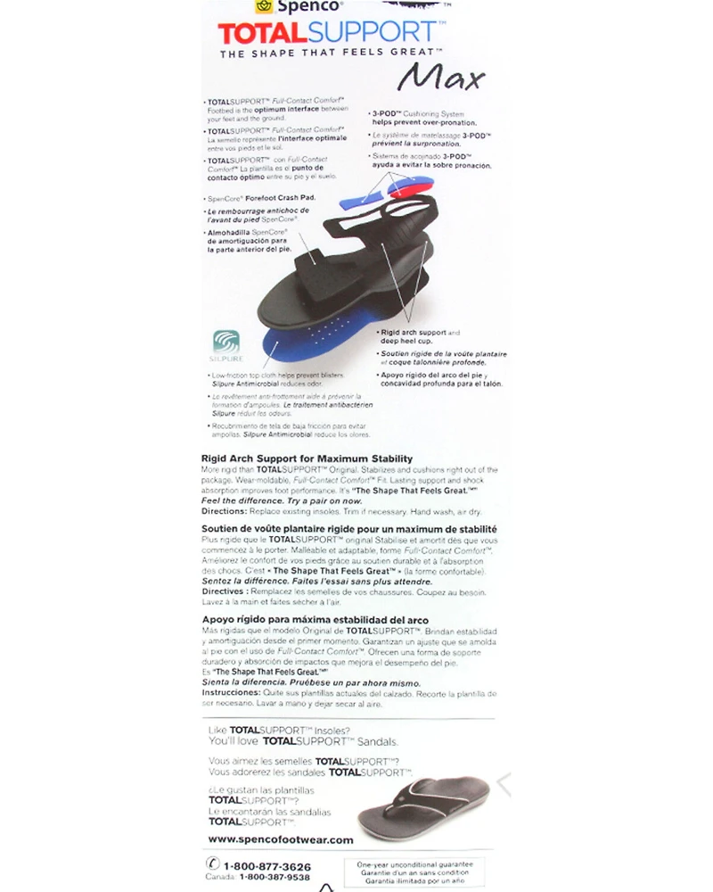 Spenco Total Support Max Insoles