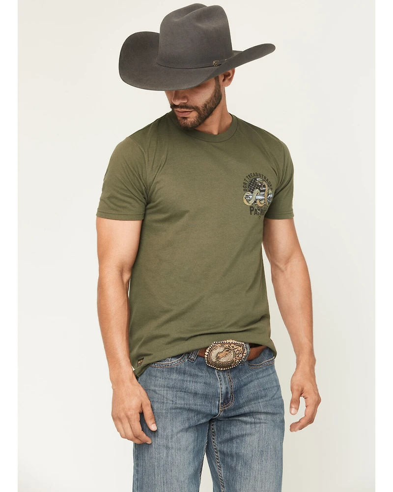 Howitzer Men's Don't Tread Trades Short Sleeve Graphic T-Shirt
