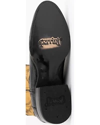 Ferrini Men's Nash Exotic Ostrich Leg Western Boots - Round Toe