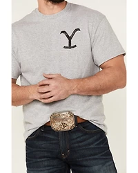 Paramount Network's Yellowstone Men's Rip For The Brand Graphic Short Sleeve T-Shirt