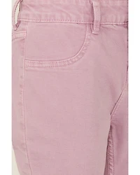 Shyanne Girls' Super Flare Distressed Hem Stretch Jeans