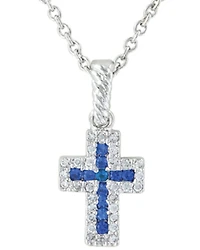 Montana Silversmiths Faith Found in the River Lights Cross Necklace