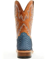 Cody James Men's Exotic Python Vulturno Western Boots - Broad Square Toe
