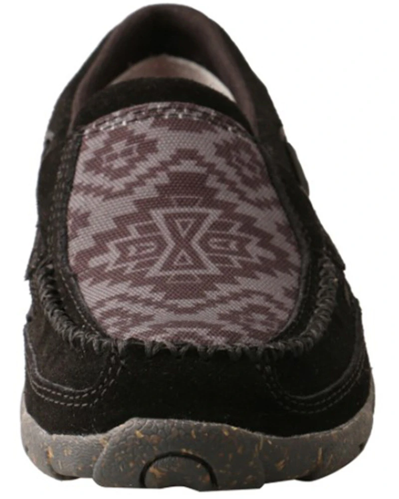Twisted X Women's Southwestern Vamp Slip-On Driving Moc
