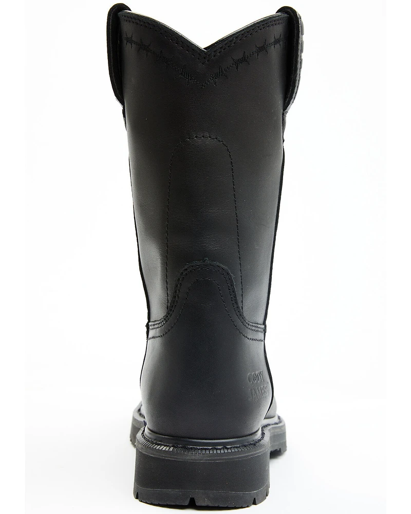 Cody James Men's Uniform Western Work Boots - Composite Toe