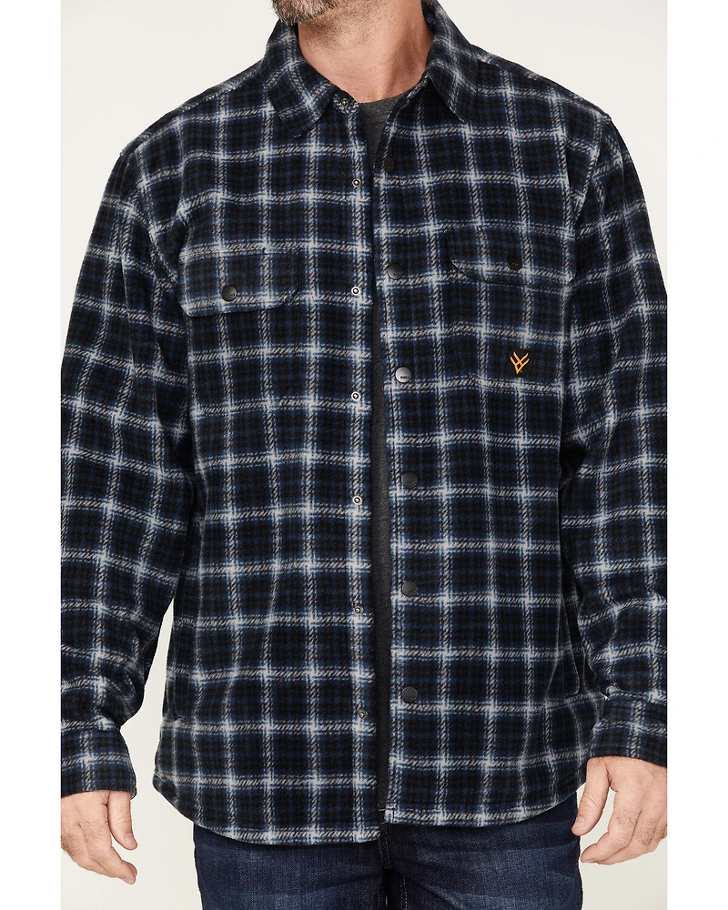 Hawx Men's Polar Fleece Shirt Jacket