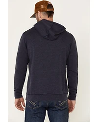 Flag & Anthem Men's Navy Colerain Burnout Fleece Hooded Sweatshirt