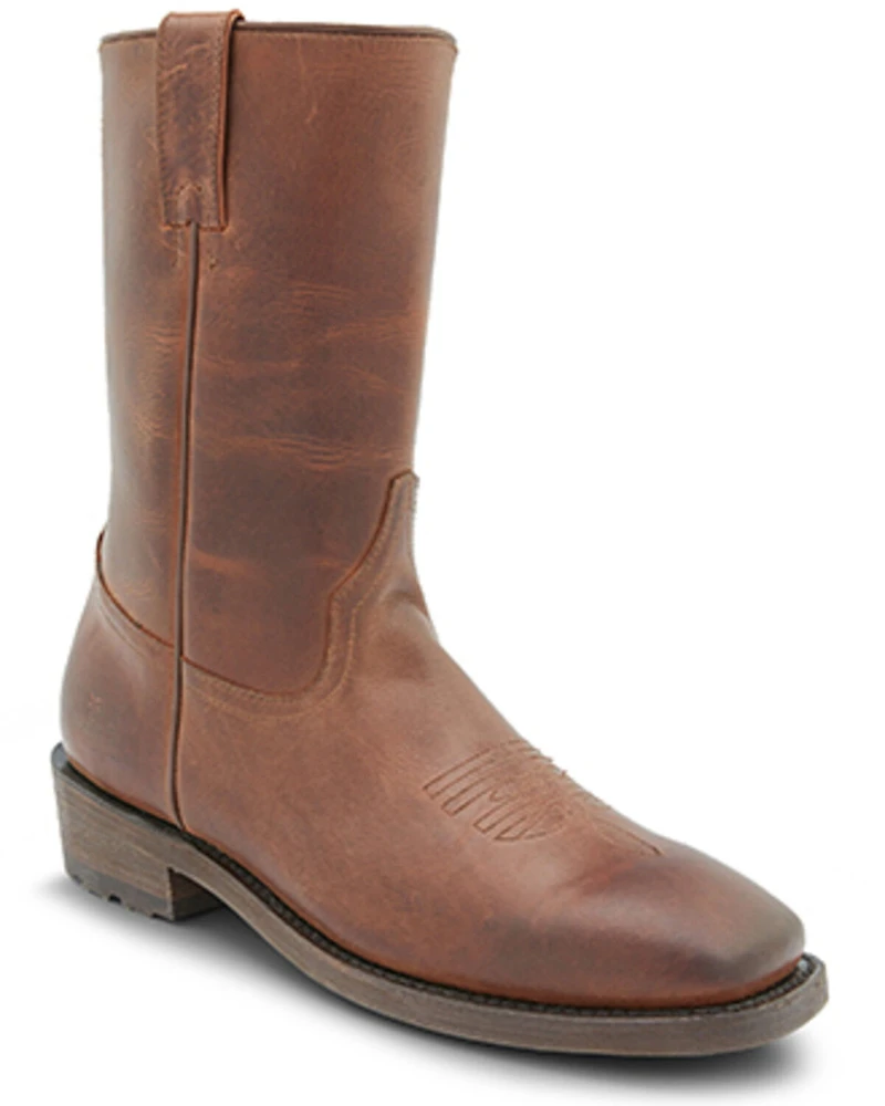 Frye Men's Nash Roper Western Boots - Square Toe