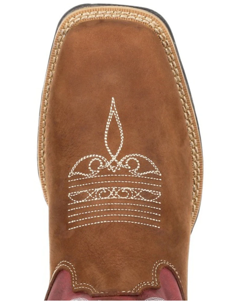 Durango Women's Red Western Boots - Square Toe