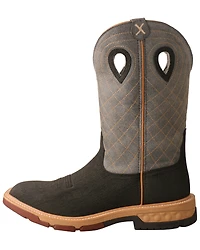 Twisted X Men's Brown CellStretch Western Work Boots - Alloy Toe