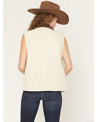 26 International Women's Quilted Lined Canvas Barn Vest