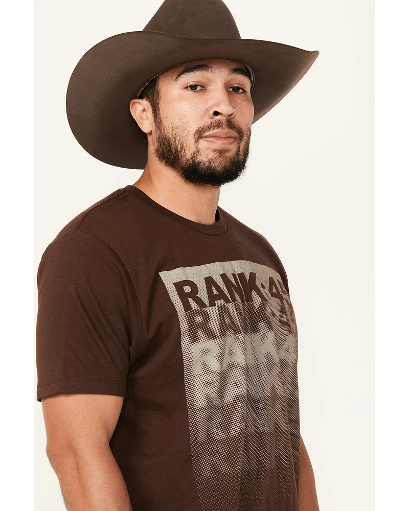 RANK 45® Men's Blurville Short Sleeve Graphic T-Shirt