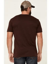 Moonshine Spirit Men's Whiskey No Answer Graphic Short Sleeve T-Shirt