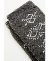 Cody James Men's Gray Southwestern Cozy Socks