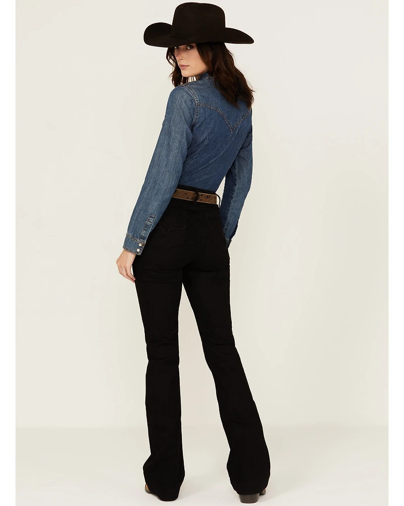 Kimes Ranch Women's Jennifer High Rise Stretch Trouser Jeans