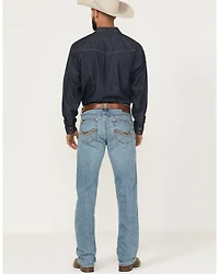 Ariat Men's M2 Logan Bennet Medium Wash Relaxed Bootcut Stretch Denim Jeans