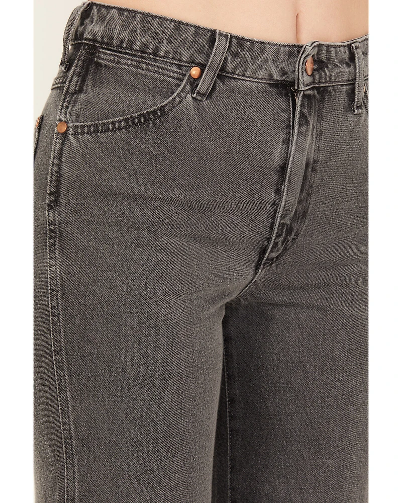 Wrangler Women's Heart Patch Wanderer Flare Jeans