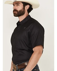 Ariat Men's VentTek Arrows Geo Print Short Sleeve Button-Down Western Shirt - Tall