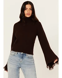 Shyanne Women's Bell Sleeve Marled Sweater