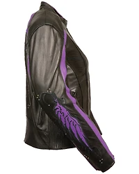 Milwaukee Leather Women's Stud & Wing Jacket - 3XL
