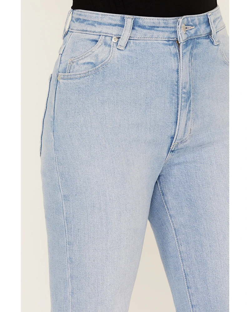 Rolla's Women's Bluebird Light Wash High Rise East Coast Flare Jeans