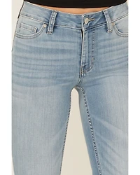 Shyanne Women's Aria Medium Rise Bootcut Super Stretch Denim Jeans