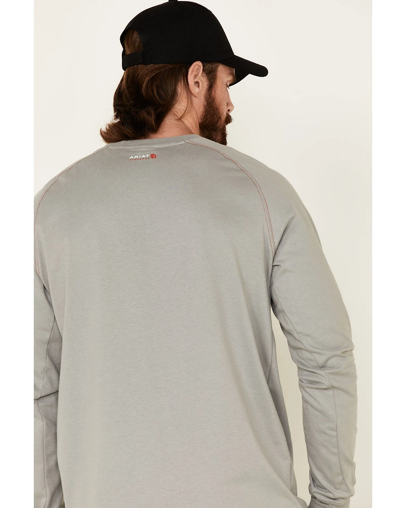 Ariat Men's Knit Fire Resistant Work Crew Long Sleeve