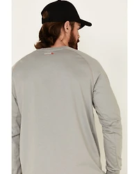 Ariat Men's Knit Fire Resistant Work Crew Long Sleeve