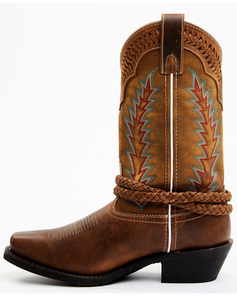 Laredo Women's Knot Time 11" Western Boots - Square Toe