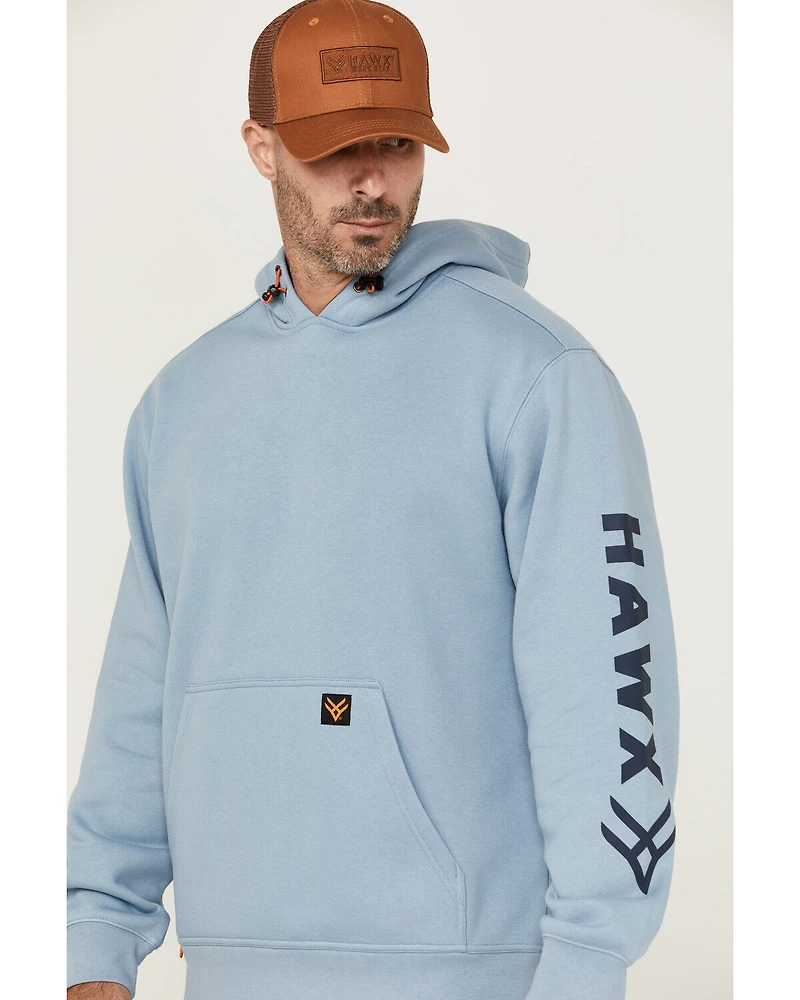 Hawx Men's Halstead Logo Sleeve Hooded Sweatshirt