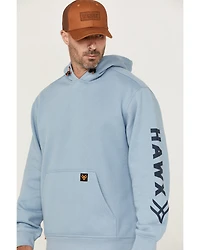 Hawx Men's Halstead Logo Sleeve Hooded Sweatshirt