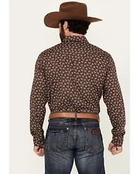 Cody James Men's Garrison Floral Print Long Sleeve Snap Western Shirt