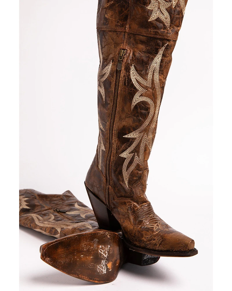 Dan Post Women's Jilted Knee High Western Boots