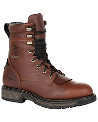 Georgia Boot Men's Carbo-Tec LT Waterproof Lacer Work Boots - Soft Toe