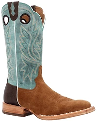 Durango Men's PRCA Collection Roughout Western Boots - Broad Square Toe