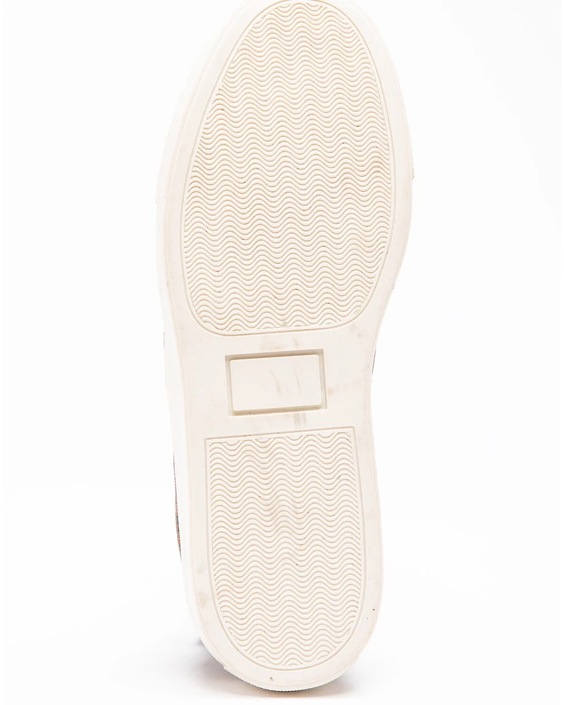 Corral Women's Bone Crater Inlay Embroidered Shoes