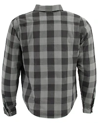 Milwaukee Performance Men's Aramid Checkered Plaid Biker Shirt - Big & Tall