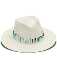 Nikki Beach Women's Raine Straw Fedora