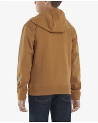 Carhartt Boys' Logo Graphic Hooded Sweatshirt