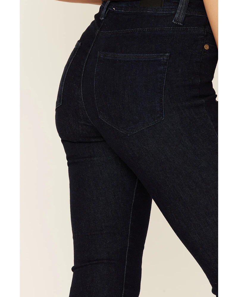Lola Jeans Women's Dark Wash High Rise Straight Leg