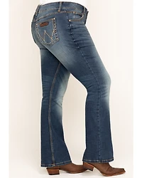 Wrangler Retro Women's Dark Mae Bootcut Jeans - Plus