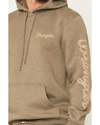 Wrangler Men's Logo Graphic Hooded Sweatshirt
