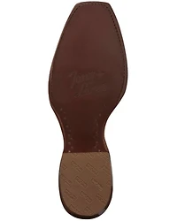 Tony Lama Men's Rylen Full Quill Ostrich Exotic Western Boots - Square Toe