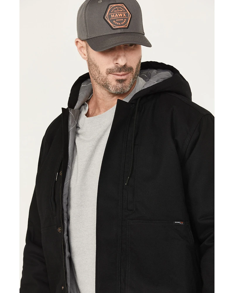 Hawx Men's Hooded Bomber Jacket