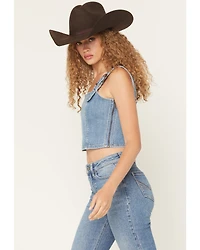 Idyllwind Women's Arrowhead Denim Buckle Bustier