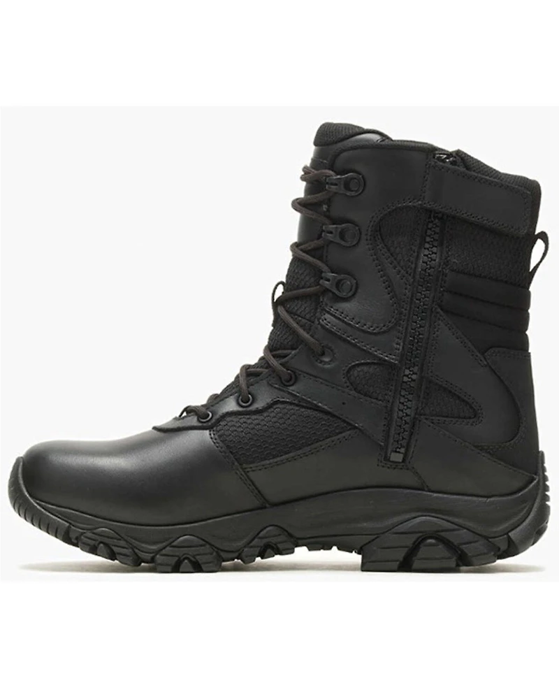 Merrell Men's Moab 3 8" Tactical Response Zip Waterproof Boots - Soft Toe