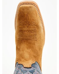 Justin Men's 11" Fergus Roughout Performance Western Boots - Square Toe