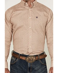 Ariat Men's Frazier Geo Print Long Sleeve Button-Down Western Shirt