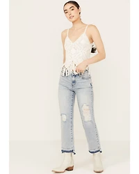 Shyanne Women's Crochet Fringe Tank