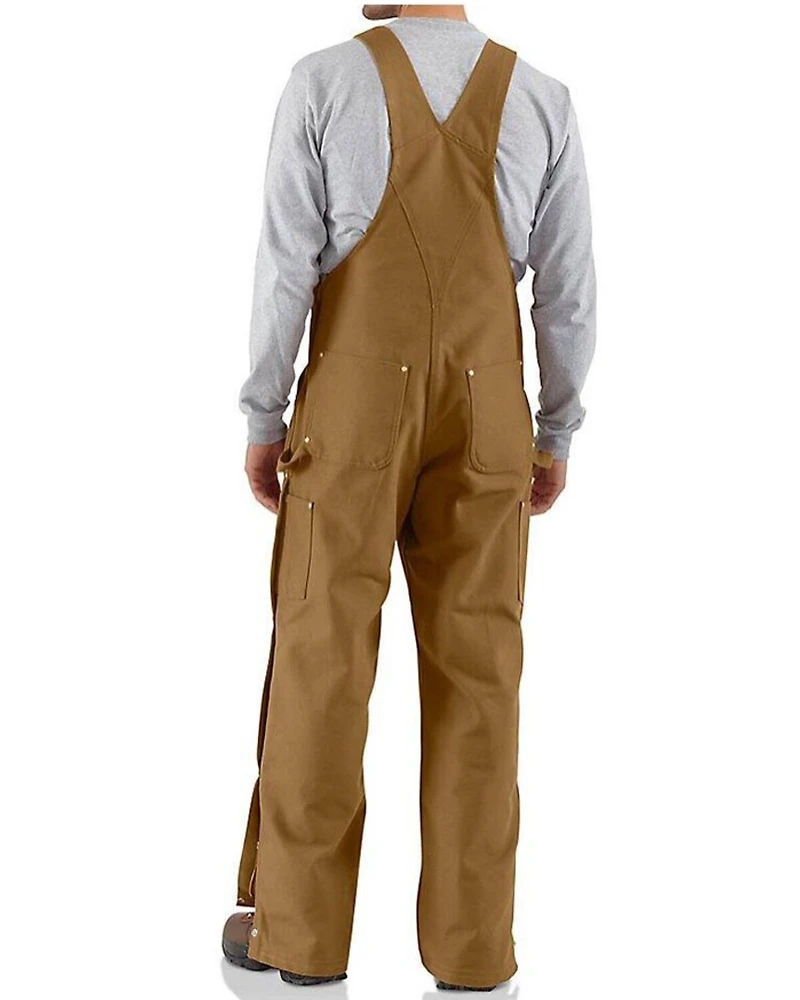 Carhartt Men's Loose Fit Firm Duck Bib Overalls